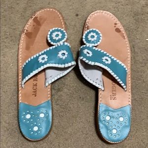 Jack Rogers baby blue Hampton Sandals